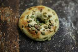 Pumpkin Seed Bagel