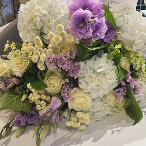 Florist: Hydrangeas, Lilies and Roses