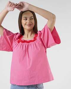 Womenswear: Rita Top Strawberry Sundae