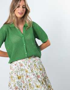 Holly Knit Top Cress