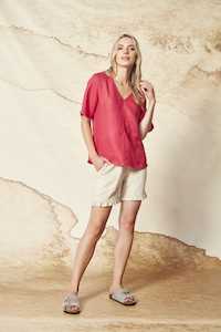 Womenswear: GREER TOP MAGENTA