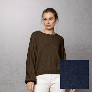 Bellow Sleeve Top Maritime