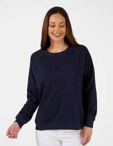 Classic Sweater Logo Navy