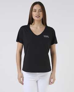 Womenswear: Villa Tee Black Champagne And French Fries