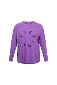 Womenswear: EVERYDAY TOP PURPLE