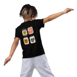 Health food: Kids Jar Crew Neck T