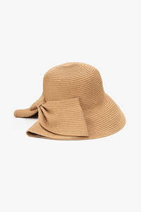 Bow Cloche sunhat