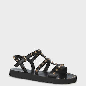 Daphne Sandal - Black Calf