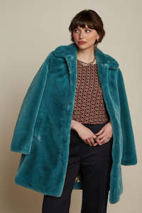 Anais Coat Philly - Sea Blue