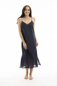 Corporate Head Office Management: maxi length slip organic cotton