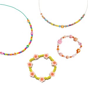 Craft material and supply: Bracelets and Necklace Kitset