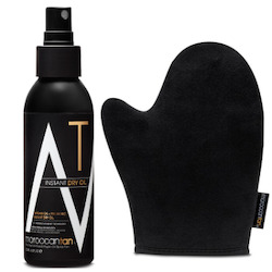 MoroccanTan Dry Oil + Buff