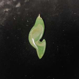 Greenstone Pendant - Shape of Whale