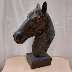 Horse Head Bust