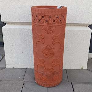 Oriental Terracotta Umbrella Stand