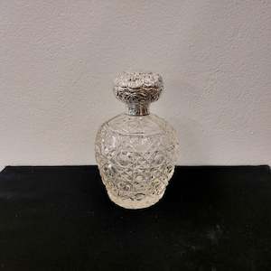 Antique: Glass Perfume Bottle - Birmingham, 1897