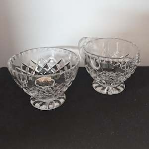 Astra Crystal Jug & Basin