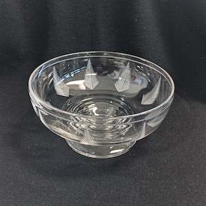 Stuart Crystal Bowl - Fern Pattern