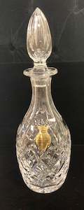 Hand Made, Hand Cut Webb Corbett Crystal Decanter