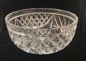 Crystal Salad Bowl