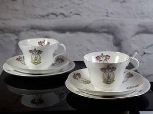 Paragon Cup, Saucer & Plate - Art Nouveau