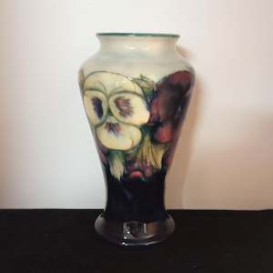 Antique: Moorcroft Vase - 'Pansies'