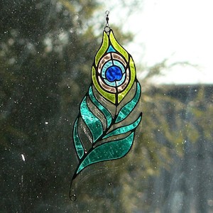 Creative art: Peacock Feather