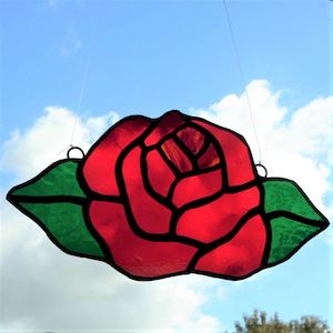 Creative art: Red Rose