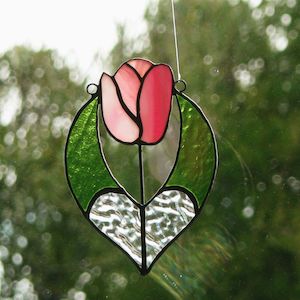 Creative art: Tulip Heart – Pink