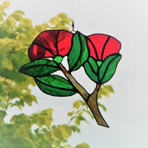 Creative art: Pohutukawa Flower