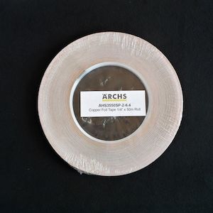 Archs 1/4″ (6.35mm) Copper Foil – New 50M Roll