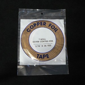 Creative art: Edco 3/16″ (4.7mm) Silver Back Copper Foil