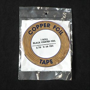 Edco 5/16″ (7.93mm) Black Back Copper Foil