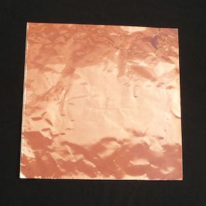 Edco Black Back Copper Foil Sheet