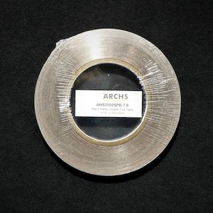 Archs 5/16″ (7.93mm) Black Back Copper Foil – New 50M Roll