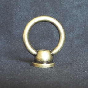 38mm Antique Brass Finish Hanging Loop