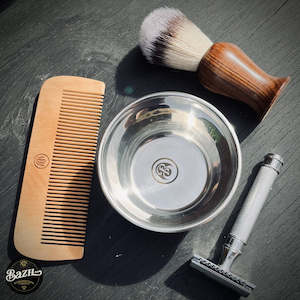 Bazil's Stainless Steel Shaving Bowl