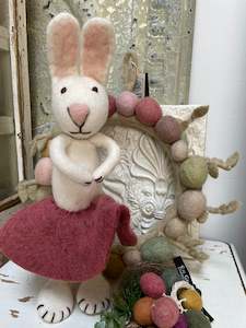 Gry and Sif Large Bunny (Rose Skirt and Necklace)