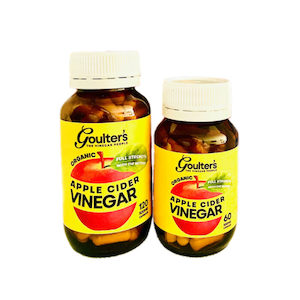 Vinegar: Organic Apple Cider Vinegar Capsules