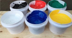 Plastisol ink for screen printing 1kg tub Vinyl Cutting