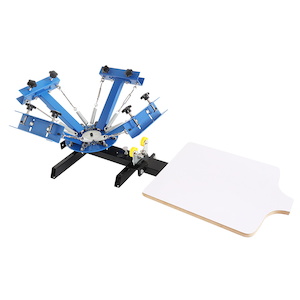 4 Colour 1 Station Screen Printing Machine SPECIAL Vinyl Cutting