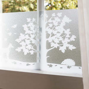 Woodland Autumn | Static Cling Window Border - 20cm x 1.5m