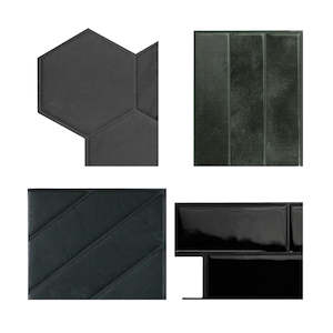 Sample Pack Black | Wall Tiles