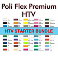 [100cm] Starter Bundle PoliFlex Premuim HTV Iron-on