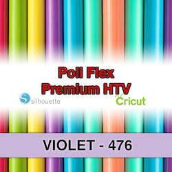 Violet 476 Poli Flex HTV Iron-on