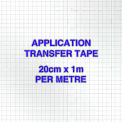 Adhesive wholesaling: Clear Med-tac Transfer Tape [20cm x 1m]