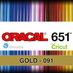 Gold 091 Adhesive Vinyl