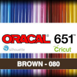 Brown 080 Adhesive Vinyl