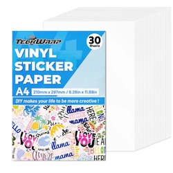 Adhesive wholesaling: Printable Vinyl Matte White Starter Pack