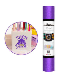 Adhesive wholesaling: Purple Glitter Adhesive Vinyl